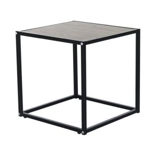 Všestranný príručný stolík, dub/čierna (k252551)