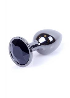 Análny kolík (šperk) Jawellery DARK Silver PLUG čierny