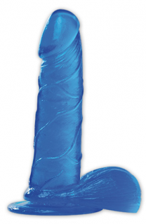 Dildo REAL RAPTURE 6,5&quot; - modré - Toyz4Lovers