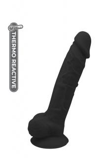 Realistické dildo s prísavkou REAL LOVE DILDO 7INCH-black