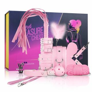 Ružový BDSM set Secret Pleasure Chest Pink Pleasure