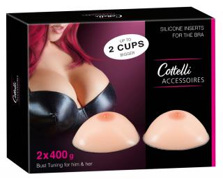 Silikónové prsia Cottelli Silicone Breasts (2 x 400g)