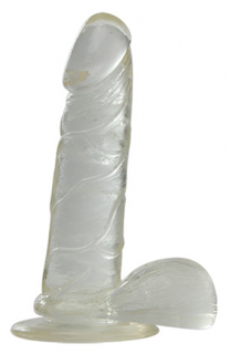 Toyz4Lovers Real Rapture 6.5″, gélové dildo s prísavkou 19 x 4 cm