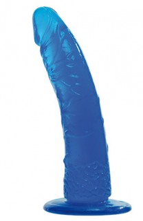 Toyz4Lovers Real Rapture 7″, gélové dildo s prísavkou 20 x 3,3 – 4,5 cm