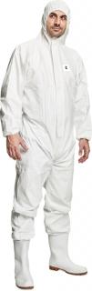 Ochranný oblek CHEMSAFE 500 Farba: Biela, Veľkosť: L