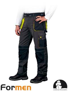 Pracovné nohavice do pása LH - FMN T SBY Farba: Sivo-žltá SBY, Veľkosť číslo: 46