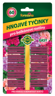 Balkónové tyčinky 30ks forestina