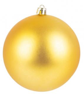 Gule Vianoce, 4 ks, zlaté, 11 cm