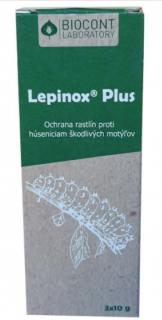 Lepinox Plus - ochrana pred húsenicami 3x10g