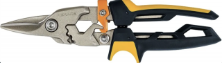 Nožnice FISKARS POWERGEAR na plech s prevodem ľavé 1027209