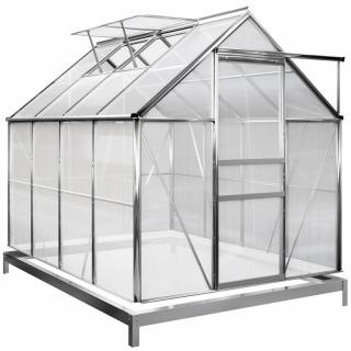 Skleník Greenhouse, Alu, PC 6 mm, 250x190x195 cm
