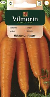 Vilmorin CLASSIC Mrkva FLAKKESE 2-FLACORO neskorá 5 g