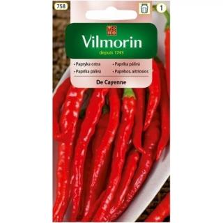 Vilmorin CLASSIC Paprika pálivá DE CAYENNE - skorá 0,5 g