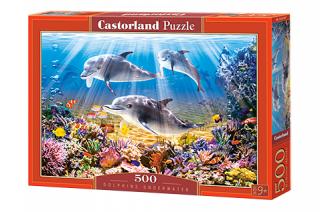 Castorland Puzzle Dolphins Underwater 500 Dielikov (52547)