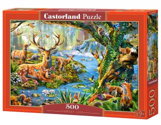 Castorland Puzzle Forest Life 500 Dielikov (52929)