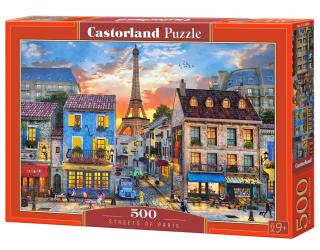 Castorland Puzzle Streets of Paris 500 Dielikov (52684)
