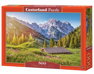 Castorland Puzzle Summer in the Alps 500 Dielikov (53360)
