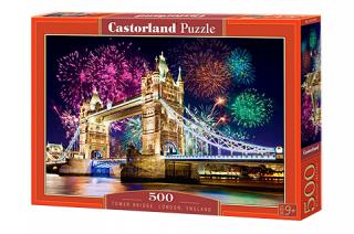 Castorland Puzzle Tower Bridge, England 500 Dielikov (52592)