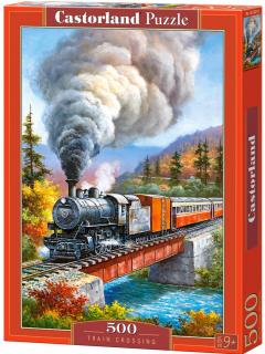 Castorland Puzzle Train Crossing 500 Dielikov (53216)