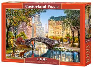 Puzzle Castorland Evening Walk Through Central Park   1000 Dielikov (104376)