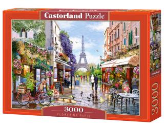 Puzzle Castorland Flowering Paris 3000 Dielikov (300525)
