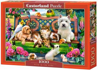 Puzzle Castorland Pets in the Park 1000 Dielikov (104406)
