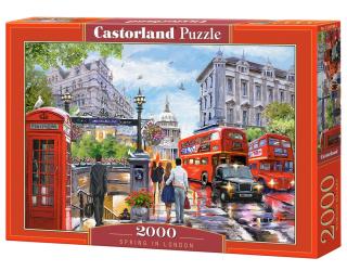 Puzzle Castorland Spring in London 2000 Dielikov (200788)