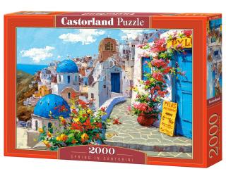 Puzzle Castorland Spring in Santorini 2000 Dielikov (200603)
