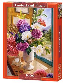 Puzzle Castorland Still Life with Hydrangeas 1000 Dielikov (104444)