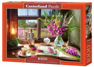 Puzzle Castorland Still Life with Violet Snapdragons   1000 Dielikov (104345)