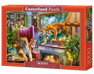 Puzzle Castorland Tigers Comming to life 3000 Dielikov (300556)
