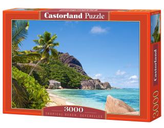 Puzzle Castorland Tropical Beach, Seychelles 3000 Dielikov (300228)