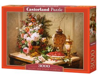 Puzzle Castorland Tulips and other Flowers3000 Dielikov (300488)