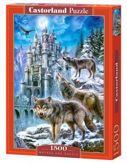 Puzzle Castorland Wolves and Castle 1500 Dielikov (151141)