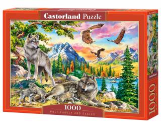 Wolf Family and Eagles (104970)