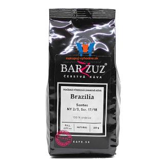 Brazília Santos, 100% Arabica, zrnková káva, 250 g