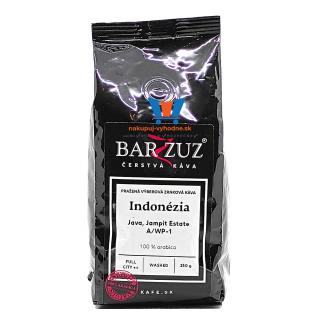 Indonesia Java Blawan, 100% Arabica, zrnková káva, 250 g