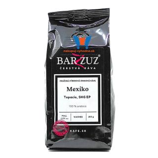Mexiko Topacio, 100% Arabica, zrnková káva, 250 g