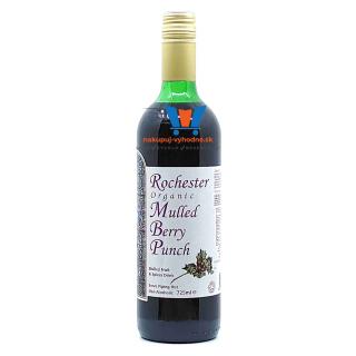 Rochester organic Mulled Berry Punch - nealkoholický prírodný nápoj (725ml)