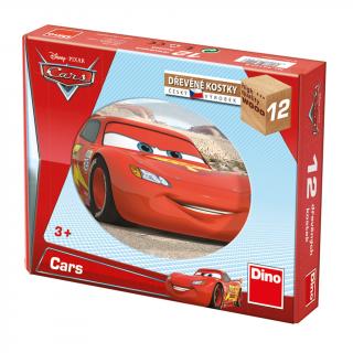 Dino kostky Cars ve světě 12 kostek