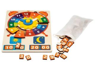 Playtive puzzle s hodinami