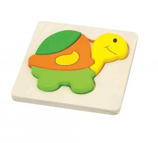 Viga puzzle želva