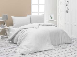 Bambusové posteľné obliečky Sofie White Materiál: Bambusový damašok, Rozmer: 1x70x90/1x140x200cm