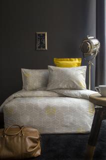 Bavlnené posteľné obliečky Polina Materiál: 100%BAVLNA RANFORCE, Rozmer: 2x50x70/1x200x220cm+PLACHTA 240x260cm