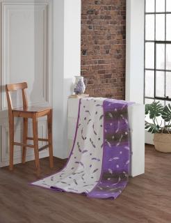 Deka Lavender Matějovský Materiál: 60% bavlna - 40% akryl, Rozmer: 160x220cm