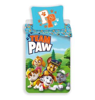 Detské obliečky PAW PATROL PP159 Materiál: Hladká bavlna, Rozmer: 1x70x90/1x140x200cm