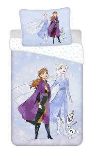 Detské posteľné obliečky Frozen 2 Adventure Materiál: Hladká bavlna, Rozmer: 1x70x90/1x140x200cm