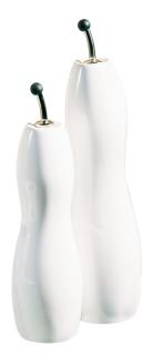 Fľaša na olej a ocot GRANDE V:24,5 cm 750 ml z keramiky v lesklej bielej farbe, ASA Selection Materiál: keramika, Rozmer: V: 24,5 cm, Farba: lesklá…