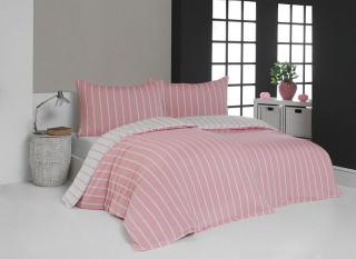 Jersey posteľné obliečky Anita pink Materiál: Mako jersey, Rozmer: 1x70x90/1x140x200cm