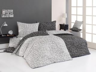 Krepové posteľné obliečky Labyrint Materiál: KREP DE LUXE, Rozmer: 1x70x90/1x140x200cm
